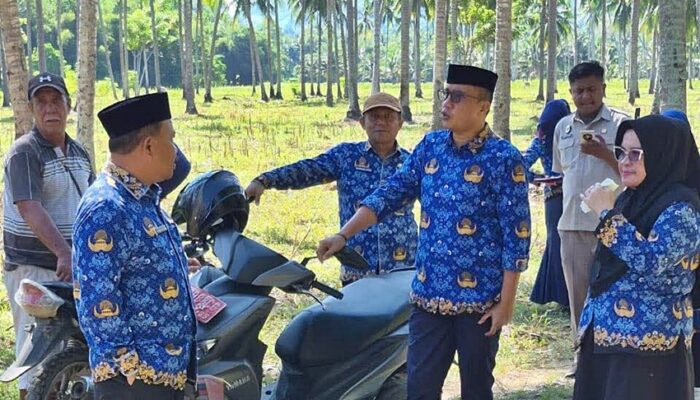 Wabup Boalemo Tinjau Lahan Rencana Pembangunan Batalyon di Piloliyanga