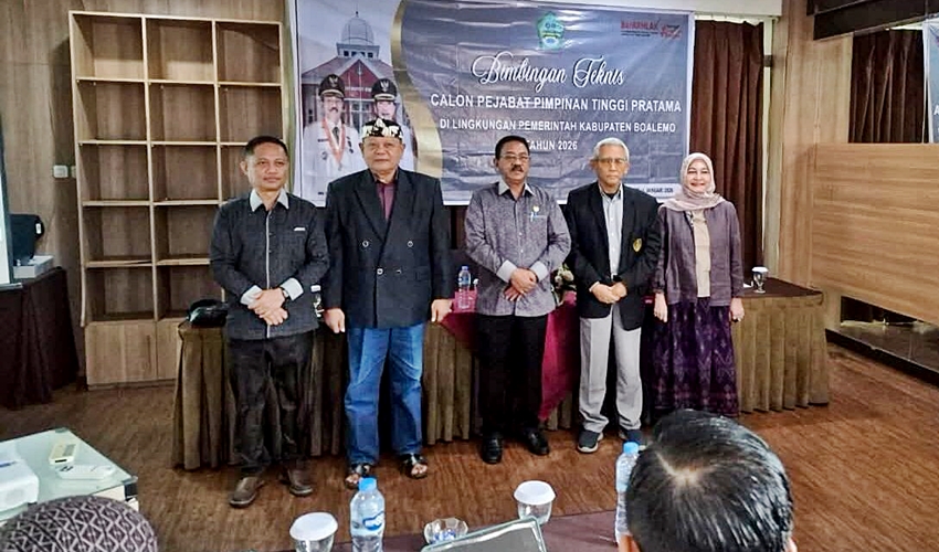 Calon Pejabat Boalemo Ikuti Bimtek, Bupati Tekankan Integritas