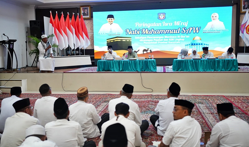 Gubernur Gusnar Canangkan Gerakan ASN Baca Al-Qur’an