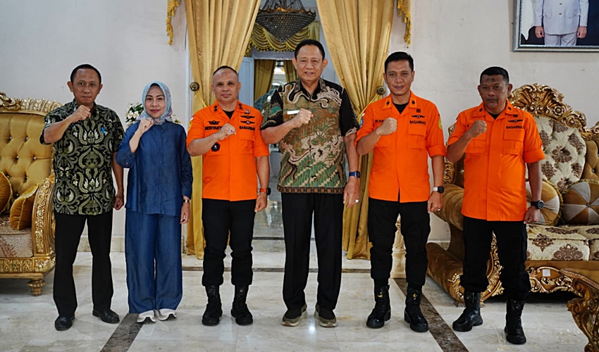 Gubernur Gusnar Dukung Status BASARNAS Gorontalo Naik Tingkat