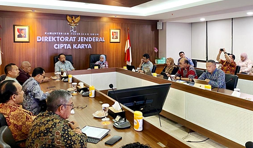 Gusnar Temui Kementerian PU Bahas Infrastruktur Pendukung PENAS XVII di Gorontalo