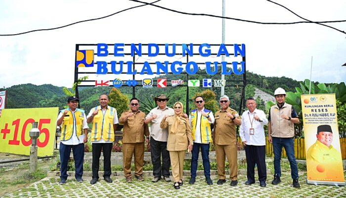Pembangunan Waduk Bulango Ulu, Wagub Idah Optimis Selesai Tahun Ini