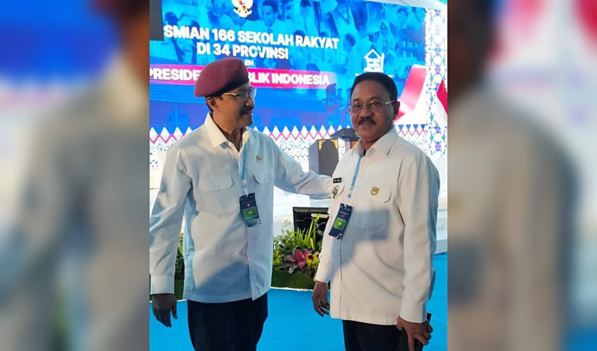 Bupati Boalemo Hadiri Peresmian Sekolah Rakyat Terintegrasi Nasional