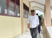 Bupati Boalemo Rum Pagau Tinjau Kondisi Bangunan SMPN 3 Mananggu