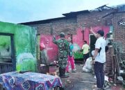 Angin Puting Beliung Terjang Kecamatan Tilango, Lima Rumah Warga Porak Poranda