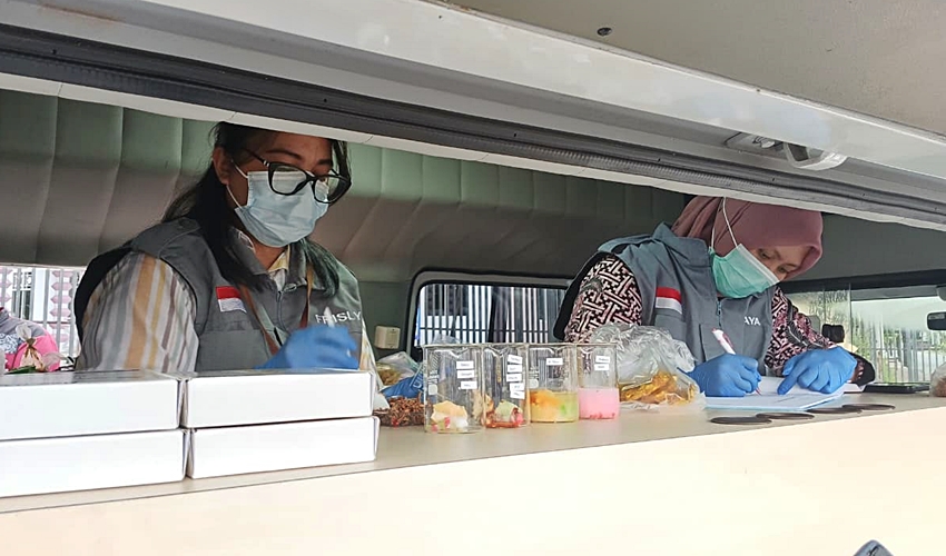 BPOM dan Sejumlah OPD di Gorontalo Turun Lapangan Uji Kelayakan Takjil, Ini Hasilnya