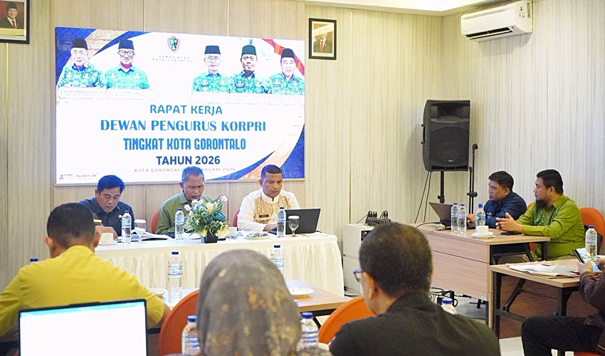 Buka Raker KORPRI, Ismail Madjid Tekankan Penguatan Integritas