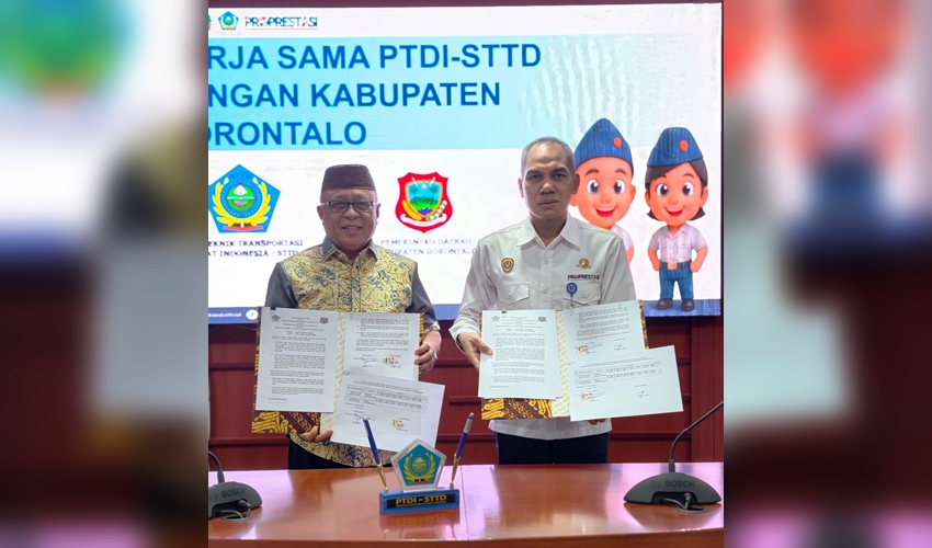 Bupati Sofyan Perpanjang Kerjasama dengan Politeknik Transportasi Darat Indonesia