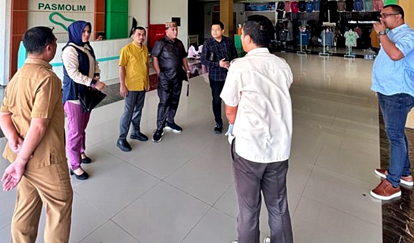 DPRD Kabgor Respon Cepat Keluhan Pedagang Pasmolim