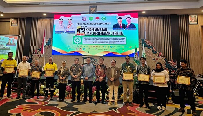 Delapan Perusahaan Raih Penghargaan Nihil Kecelakaan Kerja di Gorontalo