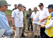 Gubernur Cek Progres Percetakan Sawah di Randangan, Pastikan Program Berjalan Cepat dan Tepat