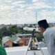 Pemantauan rukyatul hilal yang dipusatkan di kampus IAIN Sultan Amai Gorontalo, Selasa (17/2/2026) sore. (Foto: Nur Awalia/Mahasiswa magang UNG)