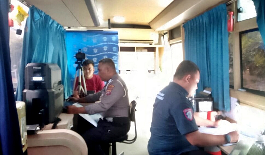 Layanan SIM Keliling Polda Gorontalo Kini Hadir di Telaga