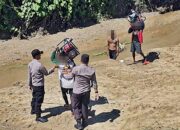 Polsek Paguyaman Tertibkan PETI di Sungai Danda, Tiga Mesin Jet Diamankan