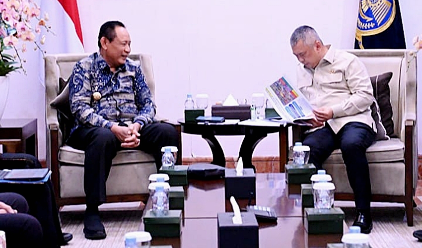 Program Unggulan Agromaritim Gubernur Gusnar Didukung Penuh Kemenhub