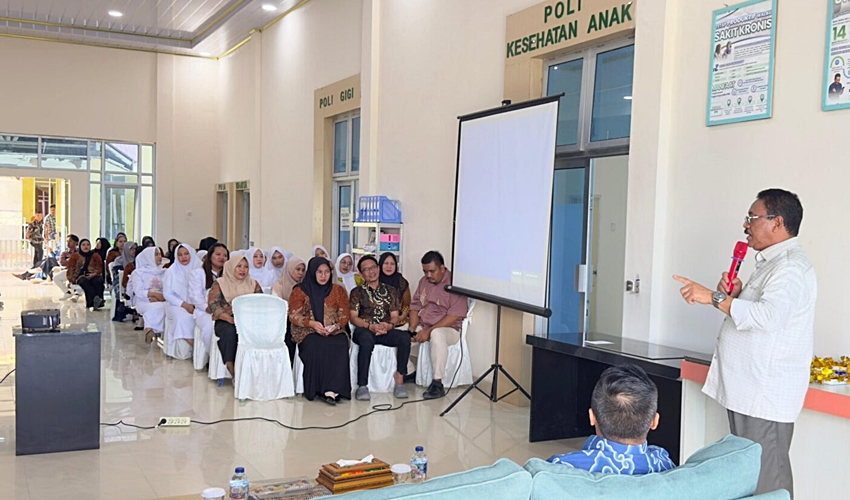 Rum Pagau Resmikan Enam Gedung Baru RSUD Iwan Bokings