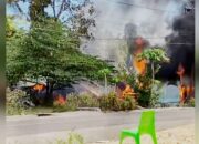 Rumah Milik Seorang Ibu Paruh Baya di Pulubala Hangus Dilalap Api