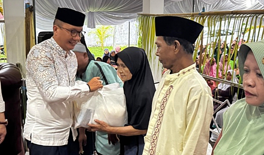 500 Paket Zakat ASN Disalurkan, Rum–Lahmuddin Ajak Warga Perkuat Kepedulian Sosial