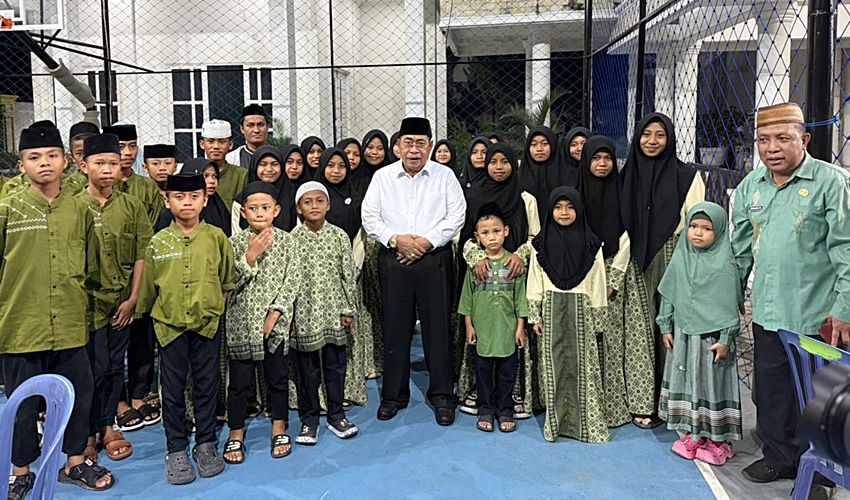 Syukuran Setahun Kepemimpinan, Adhan-Indra Pilih Rayakan dengan Anak Yatim, Pelaku UMKM, Hingga Difabel