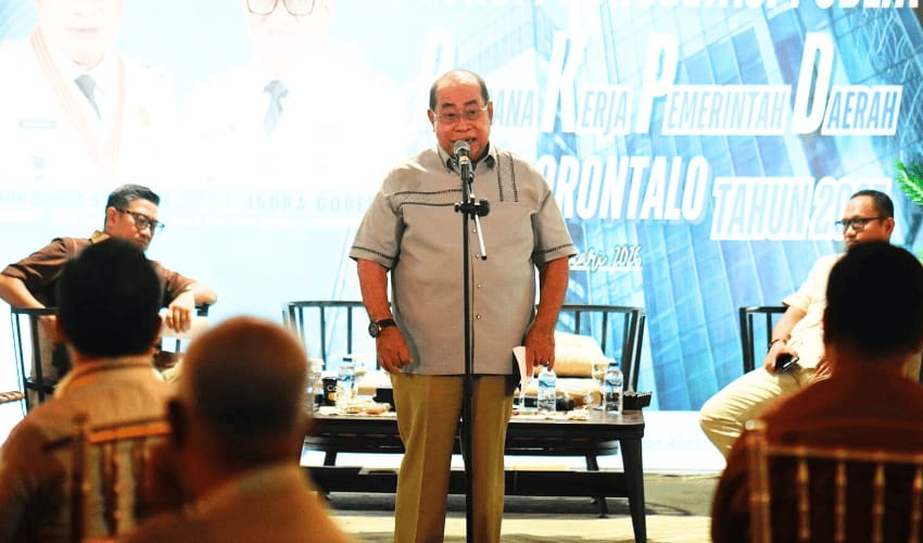 Suasana FKP RKPD yang diselenggarakan Pemkot Gorontalo, Jumat (6/2/2026).