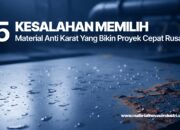 5 Kesalahan Memilih Material Anti Karat yang Bikin Proyek Cepat Rusak