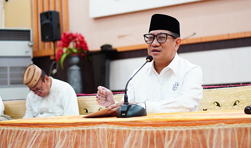 Bukber PMI Kota Gorontalo, Wawali Indra Serukan Penguatan Nilai Kemanusiaan