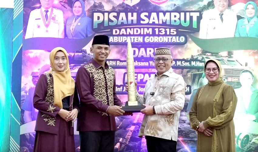 Bupati Sofyan Apresiasi Kinerja Dandim 1315_Gorontalo