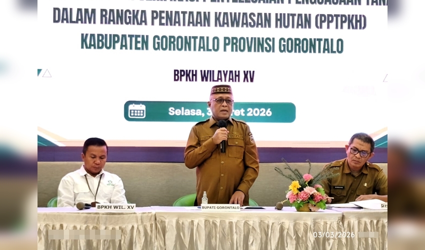 Bupati Sofyan_ PPTPKH dapat Percepat Penataan Lahan Kawasan Hutan