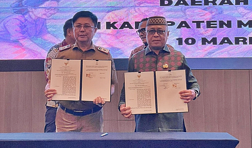 Jaga Stabilitas Harga Beras, Pemkab Gorontalo Jalin Kerja Sama dengan Minut