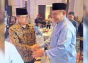 Ketemu di Buka Puasa Demokrat, Sekjen Gerindra dan Gubernur Gusnar Bahas Isu Strategis