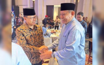 Ketemu di Buka Puasa Demokrat, Sekjen Gerindra dan Gubernur Gusnar Bahas Isu Strategis
