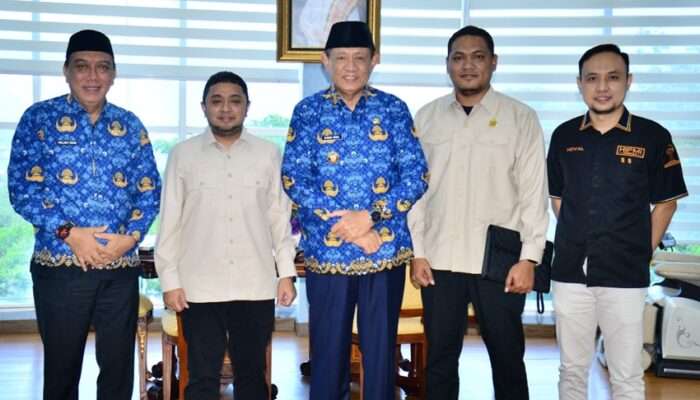 Ketum BPD HIPMI Bertemu Gubernur, Kolaborasi Sukseskan Visi Misi Gorontalo Maju dan Sejahtera