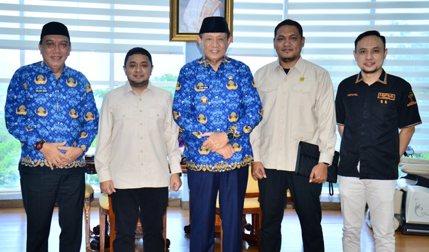 Ketum BPD HIPMI Bertemu Gubernur, Kolaborasi Sukseskan Visi Misi Gorontalo Maju dan Sejahtera