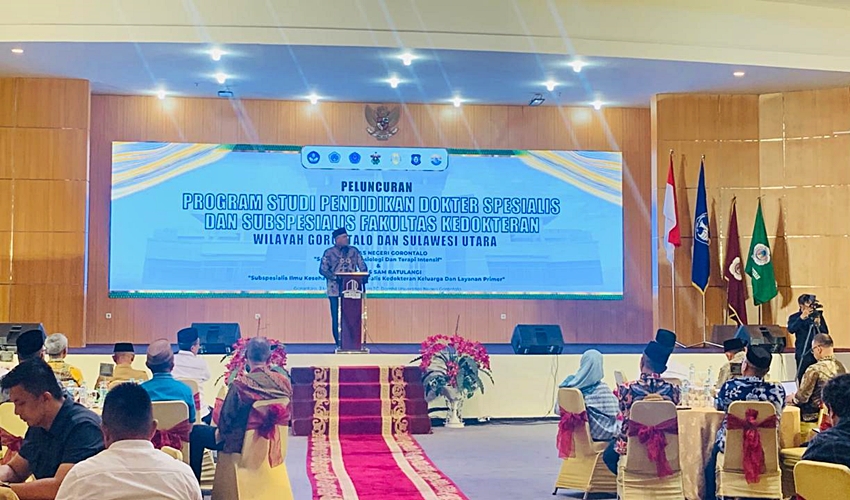 Langkah Besar UNG, Program Dokter Spesialis Anestesi Resmi Diluncurkan di Gorontalo