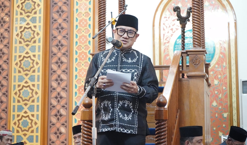 Nuzulul Qur’an di Masjid Agung, Wawali Indra Ajak Warga Kembali ke Nilai Al-Qur’an