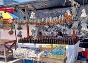 Pedagang Lampu Botol Tradisional Mulai Ramai Jelang Tumbilotohe di Gorontalo