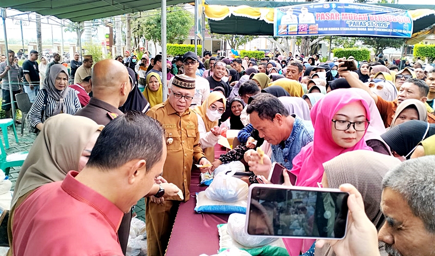 Pemkab Gorontalo Gandeng Kejari Gelar Pasar Murah Bersubsidi, Intervensi Harga Pangan Jelang Idulfitri