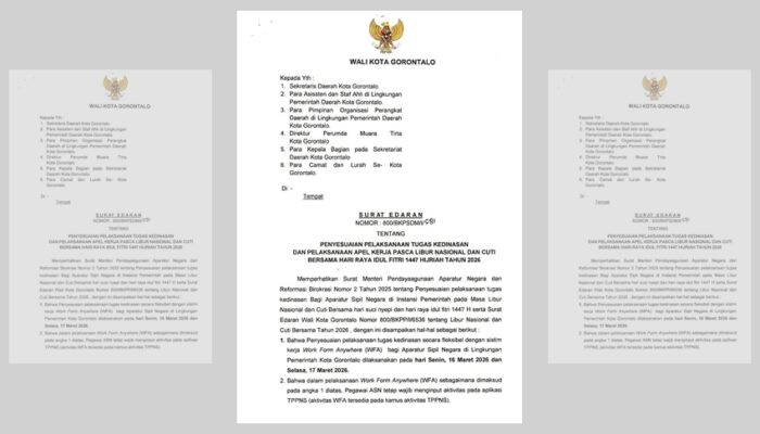Pemkot Terapkan WFA Dua Hari Jelang Lebaran, Kembali Ngantor 25 Maret