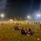 Ribuan Lampu Botol Terangi Lapangan IPPOT Saat Tumbilotohe