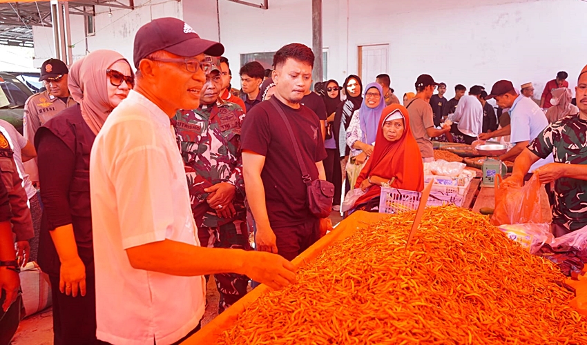 Sidak Jelang Lebaran, Pemkot Gorontalo Pastikan Stok Aman dan Harga Terkendali
