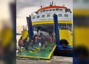Suasana Mudik di Pelabuhan Ferry Gorontalo Mulai Ramai