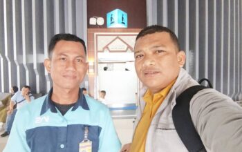 Kepala Dinas Pendidikan dan Kebudayaan Kota Gorontalo, Husin Ali dengan Mohamad Subekti.