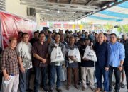100 Pengemudi Ojol Nikmati Ganti Oli Gratis dari BAZNAS Kota Gorontalo