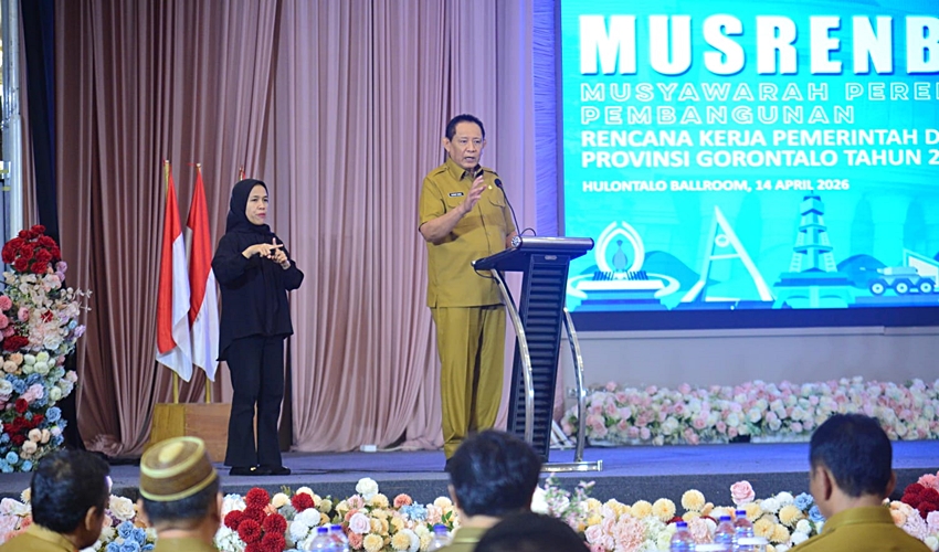 APBD Menyusut, Gubernur Gusnar Tetap Yakin Gorontalo Mampu Tumbuh