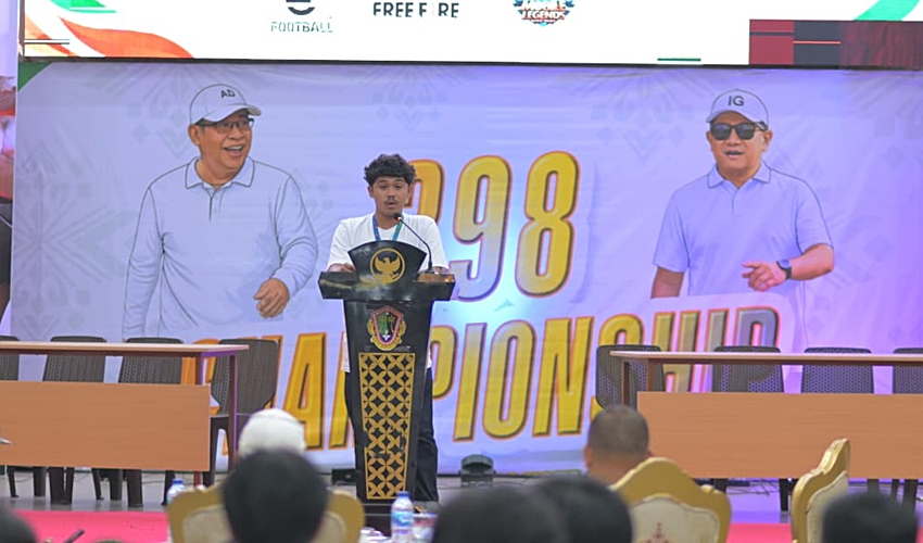 Angga Dambea di Balik Sukses 298 Championship, Kini Dilirik Pimpin ESI Kota Gorontalo