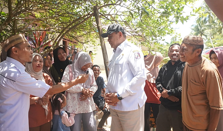 Blusukan ke Kawasan Transmigrasi, Gubernur Gusnar Serap Aspirasi Petani Jagung