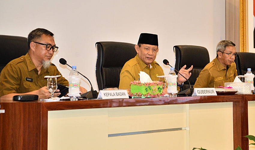 Gubernur Gusnar Mulai Dialog Kinerja, BKPSDM Jadi Titik Awal Pembenahan Aparatur