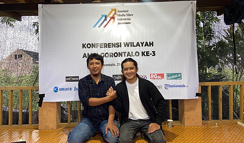 Melki-Fajri Pimpin AMSI Gorontalo 2026-2030, Terpilih Aklamasi di Konferwil III