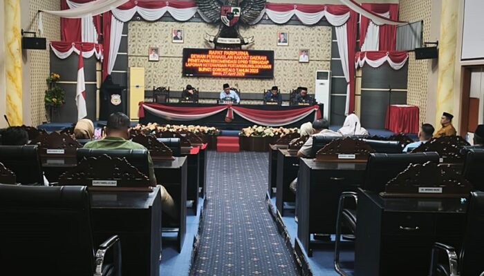Pansus Tuntaskan LKPj 2025, DPRD Kabgor Tetapkan Rekomendasi di Paripurna