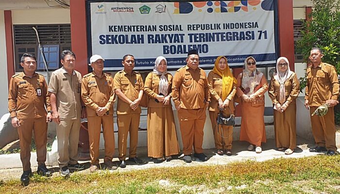 Pemkab Gorontalo Studi Tiru Sekolah Rakyat di Boalemo